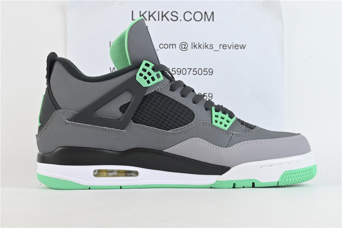 Air Jordan 4 Retro Green Glow